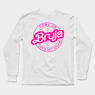 Bruja Barbie Cute Halloween Design for Women Long Sleeve T-Shirt